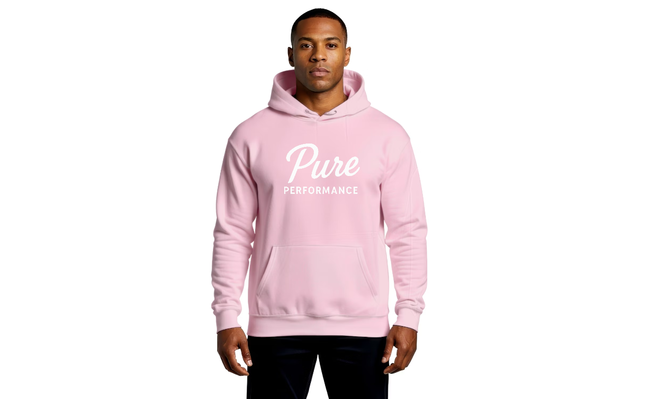 Pure Performance Pink 50/50 sweatshirt